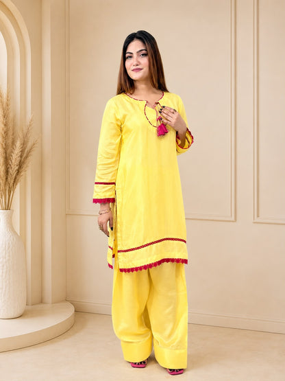 Sunshine Yellow Kurta Set