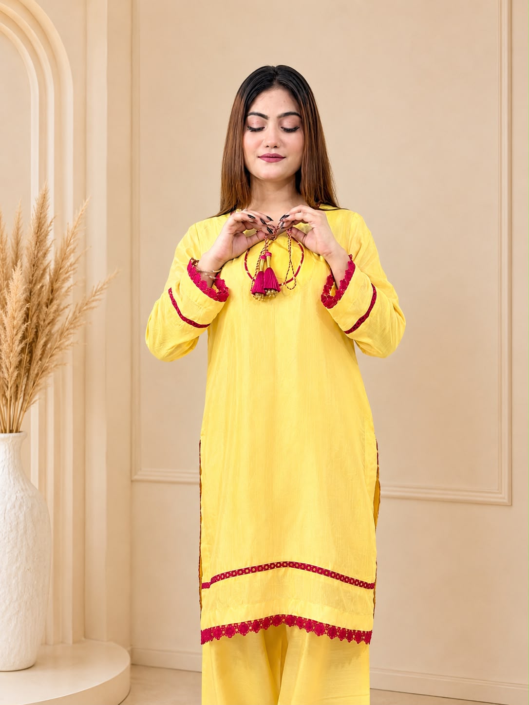 Sunshine Yellow Kurta Set