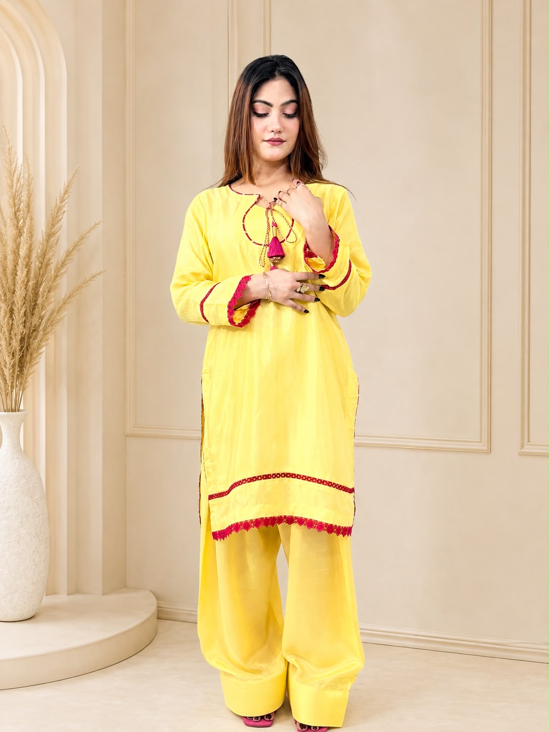 Sunshine Yellow Kurta Set