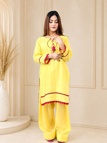 Sunshine Yellow Kurta Set