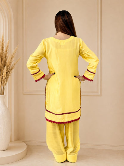 Sunshine Yellow Kurta Set