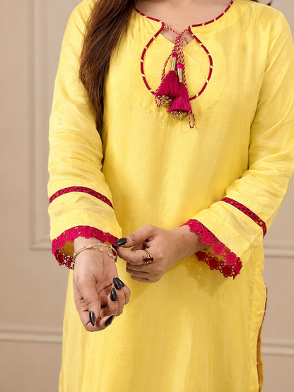 Sunshine Yellow Kurta Set